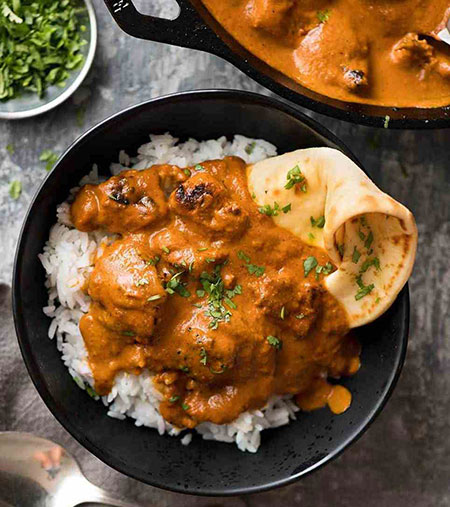 خورش مرغ کاری خوشمزه + دستور تهیه