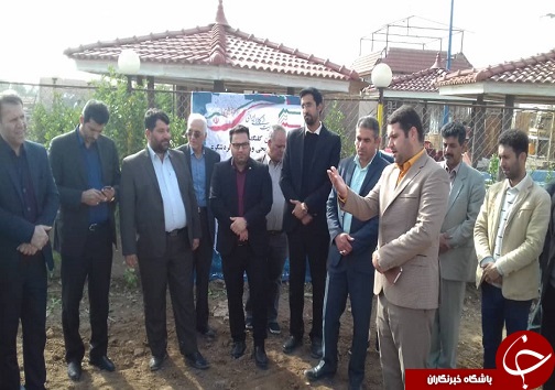 کلنگ ۲ پروژه گردشگری در شیرین شهر به زمین زده شد
