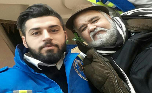 اکبر عبدی در بیمارستان بستری شد + عکس