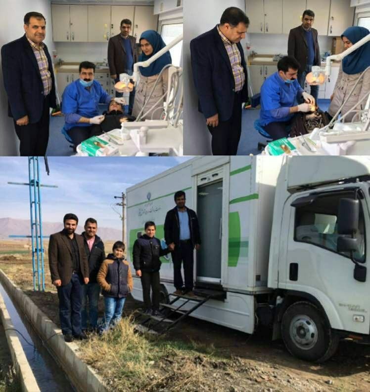 خدمات رایگان دندانپزشکی به مناطق محروم نهاوند ارائه می‌شود