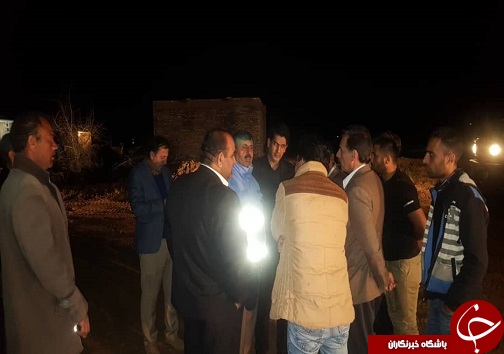 بازدید شبانه مسئولان استانی از سیل بندهای شهرستان حمیدیه