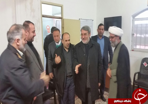 وزیر کشور وارد مازندران شد +تصاویر