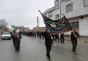 عزاداری سالروز شهادت حضرت فاطمه الزهرا (س) در "ایواوغلی" + تصاویر