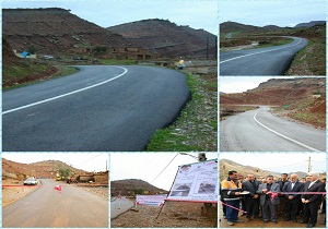 بهره برداری از۲۰ کیلومتر راه روستایی در پلدختر