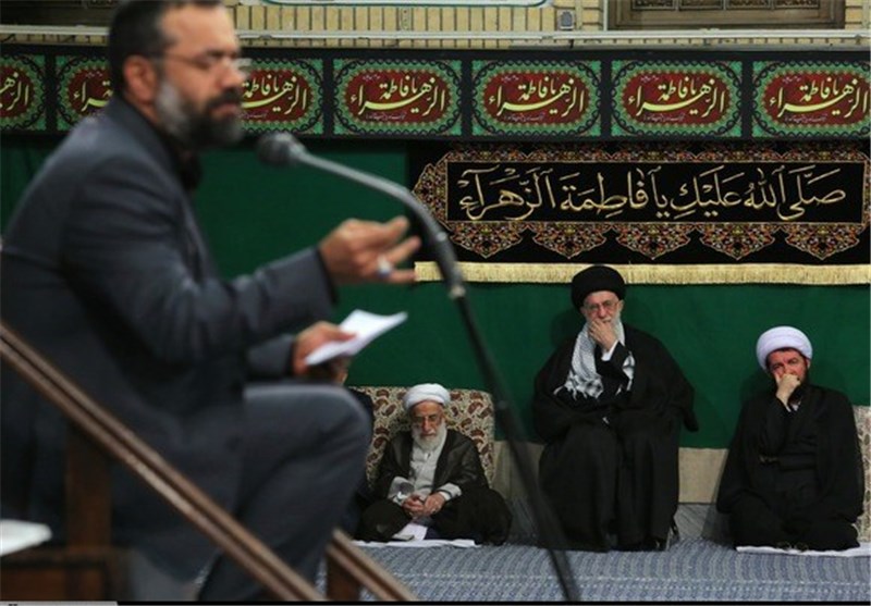 مداحی محمود کریمی شام شهادت حضرت زهرا(س) حسینه امام خمینی(ره)