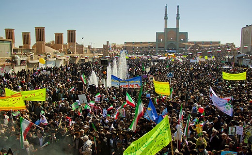 مسیر های راهپیمایی در استان یزد