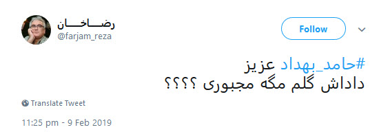 واکنش کاربران به انگلیسی صحبت&zwnj;کردن حامد بهداد در جشنواره فجر/     + تصاویر