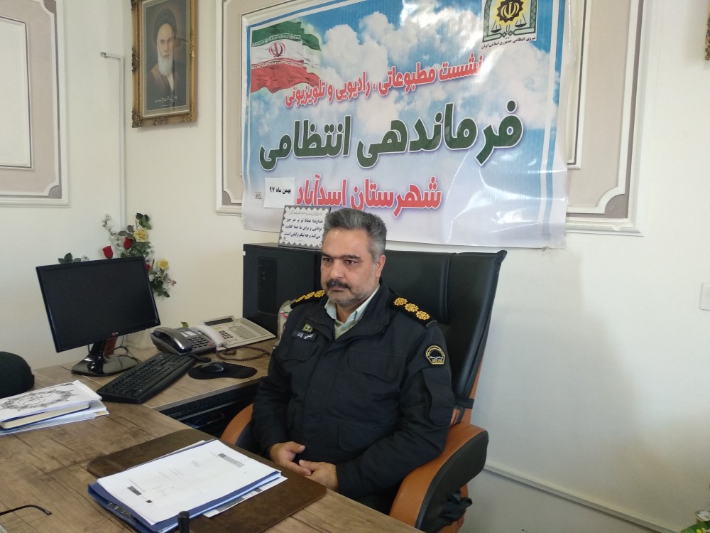 کاهش 22 درصدی مجروحان تصادفات در اسدآباد