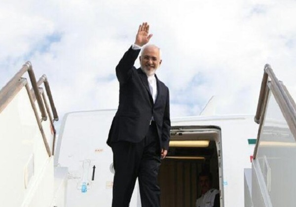 ظریف تهران را به مقصد بیروت ترک کرد