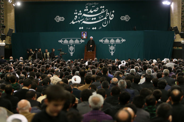 سخنرانی حجت الاسلام عالی شام شهادت حضرت زهرا(س) حسینه امام خمینی(ره)
