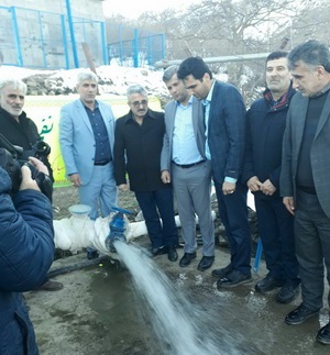 افتتاح ۴ طرح آبرسانی روستایی سیاهکل