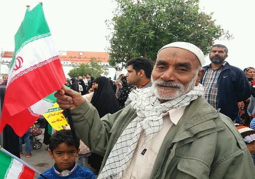 عکس&zwnj;ها و حاشیه&zwnj;های راهپیمایی ۲۲ بهمن ۹۷ در هرمزگان