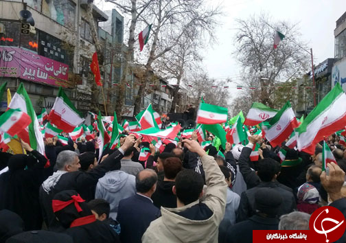 آغاز حضور پرشور دیار علویان در جشن چهل سالگی انقلاب اسلامی +تصاویر