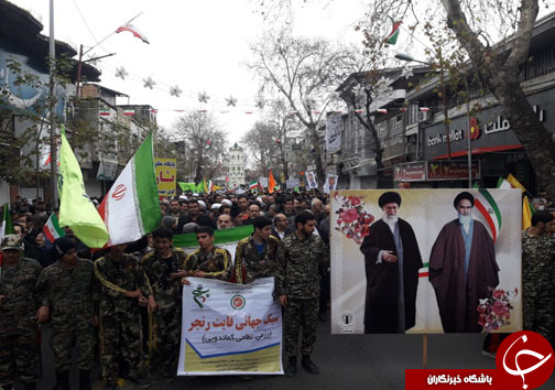 آغاز حضور پرشور دیار علویان در جشن چهل سالگی انقلاب اسلامی +تصاویر