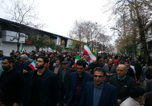 آغاز حضور پرشور دیار علویان در جشن چهل سالگی انقلاب اسلامی +تصاویر