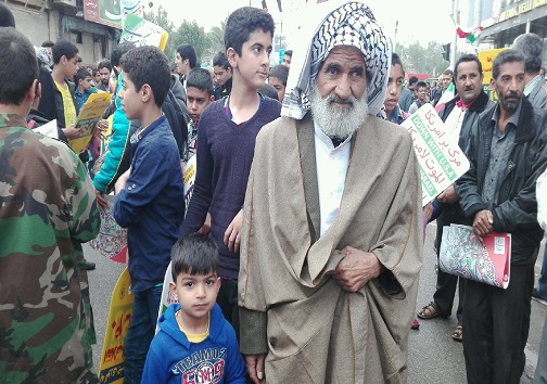 آغاز راهپیمایی یوم الله ۲۲ بهمن ۹۷ در آبادان وخرمشهر+تصاویر