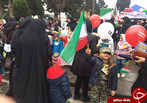 عکس&zwnj;ها وحاشیه&zwnj;های راهپیمایی ۲۲ بهمن ۹۷ استان مازندران+تصاویر