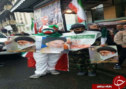 عکس&zwnj;ها وحاشیه&zwnj;های راهپیمایی ۲۲ بهمن ۹۷ استان مازندران+تصاویر
