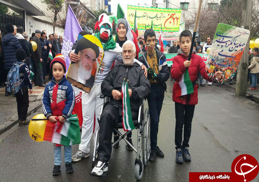 عکس&zwnj;ها وحاشیه&zwnj;های راهپیمایی ۲۲ بهمن ۹۷ استان مازندران+تصاویر