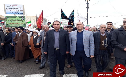 حضور پرشور مردم شهرستان&zwnj;های یزد در راهپمایی ۲۲ بهمن ۹۷+تصاویر