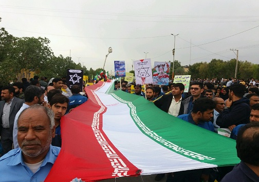 عکس&zwnj;ها و حاشیه&zwnj;های راهپیمایی ۲۲ بهمن ۹۷ در هرمزگان