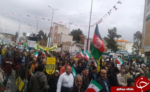 عکس&zwnj;ها و حاشیه&zwnj;های راهپیمایی ۲۲ بهمن در استان سمنان+تصاویر