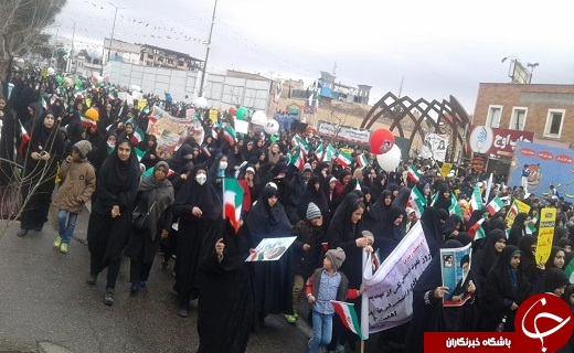 عکس&zwnj;ها و حاشیه&zwnj;های راهپیمایی ۲۲ بهمن در استان سمنان+تصاویر