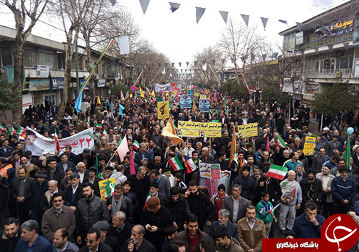 عکس&zwnj;ها و حاشیه&zwnj;های راهپیمایی ۲۲ بهمن ۹۷ شهرستان گرگان
