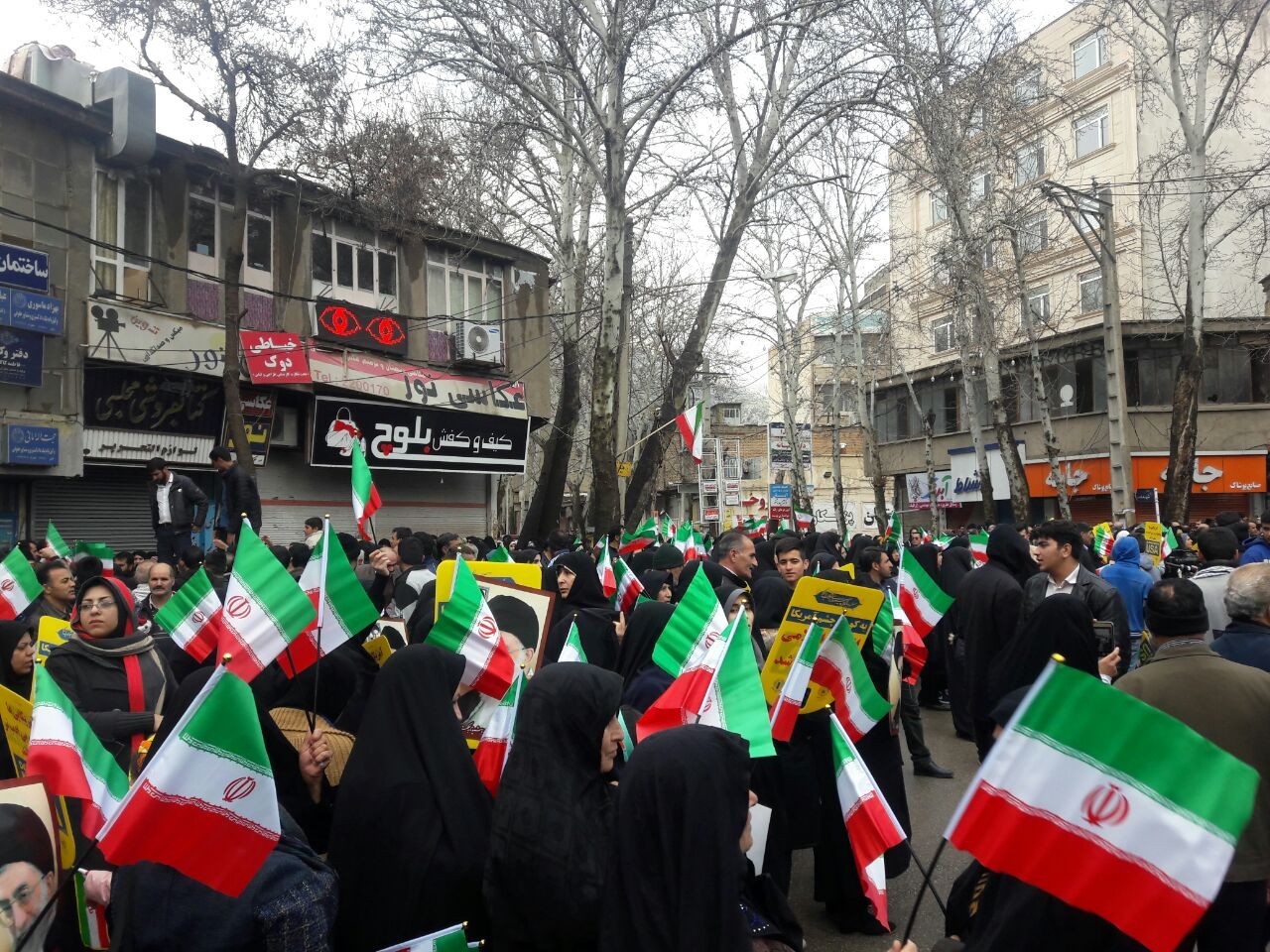 طنین انداز شدن فریاد ضد استکبار در لرستان+تصاویر
