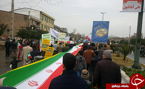 عکس‌ها و حاشیه‌های راهپیمایی ۲۲ بهمن ۹۷ در استان گلستان