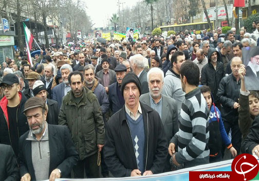 آغاز حضور پرشور دیار علویان در جشن چهل سالگی انقلاب اسلامی +تصاویر