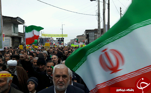 عکس&zwnj;ها و حاشیه&zwnj;های راهپیمایی ۲۲ بهمن ۹۷ استان گلستان
