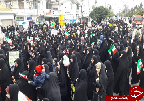 آغاز حضور پرشور دیار علویان در جشن چهل سالگی انقلاب اسلامی +تصاویر