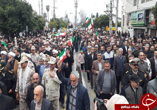 آغاز حضور پرشور دیار علویان در جشن چهل سالگی انقلاب اسلامی +تصاویر