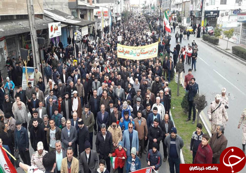 آغاز حضور پرشور دیار علویان در جشن چهل سالگی انقلاب اسلامی +تصاویر