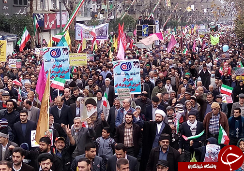 عکس&zwnj;ها و حاشیه&zwnj;های راهپیمایی ۲۲ بهمن ۹۷ شهرستان گرگان