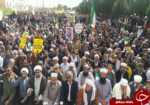 راهپیمایی ۲۲ بهمن ۹۷ در خراسان جنوبی+تصاویر