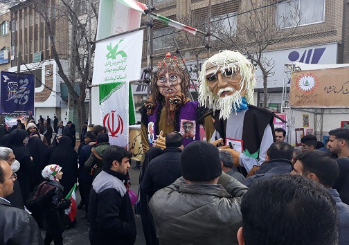 عکس&zwnj;ها و حاشیه&zwnj;های راهپیمایی ۲۲ بهمن ۹۷ استان کرمانشاه