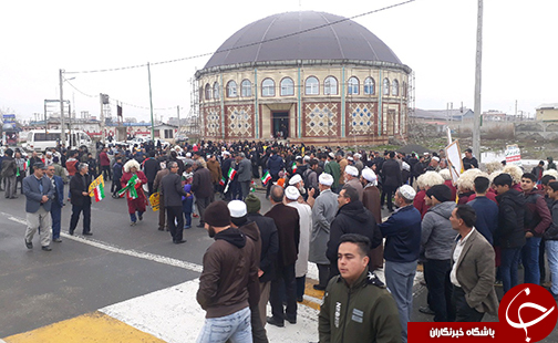 عکس&zwnj;ها و حاشیه&zwnj;های راهپیمایی ۲۲ بهمن ۹۷ استان گلستان