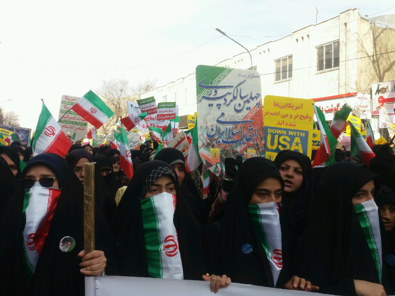 راهپیمایی ۲۲ بهمن ۹۷ در زنجان