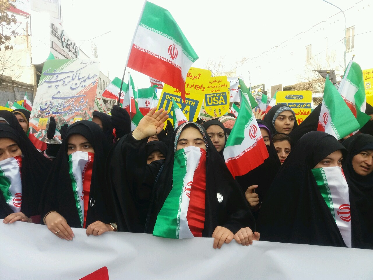 راهپیمایی ۲۲ بهمن ۹۷ در زنجان