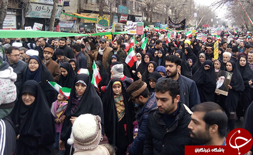 عکس&zwnj;ها و حاشیه&zwnj;های راهپیمایی ۲۲ بهمن ۹۷ استان گلستان