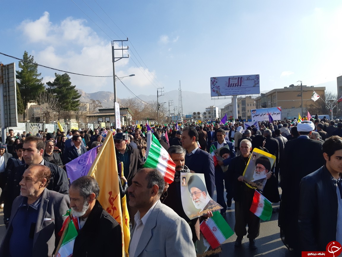 عکس&zwnj;ها و حاشیه ها&zwnj;ی راهپیمایی ۲۲ بهمن ۹۷ استان ایلام