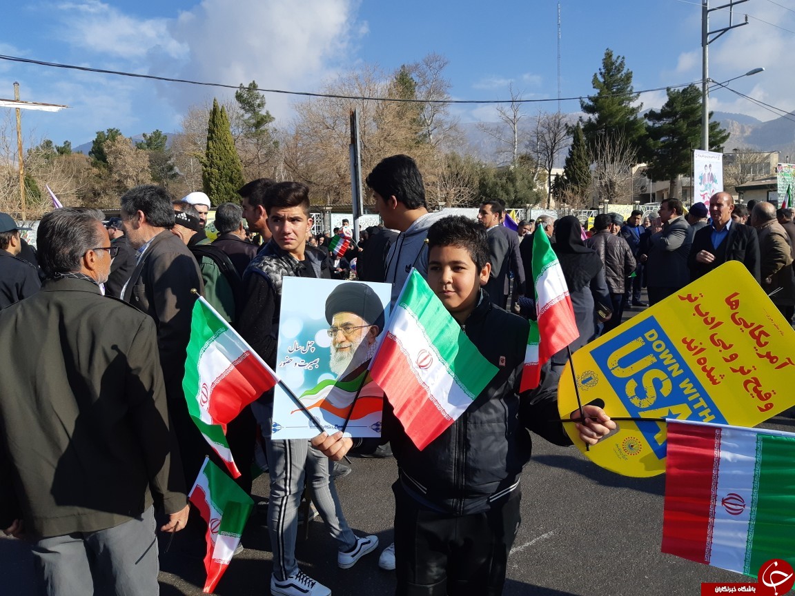 عکس&zwnj;ها و حاشیه ها&zwnj;ی راهپیمایی ۲۲ بهمن ۹۷ استان ایلام