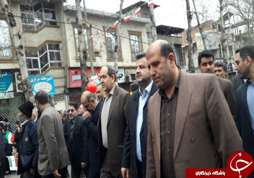 آغاز حضور پرشور دیار علویان در جشن چهل سالگی انقلاب اسلامی +تصاویر