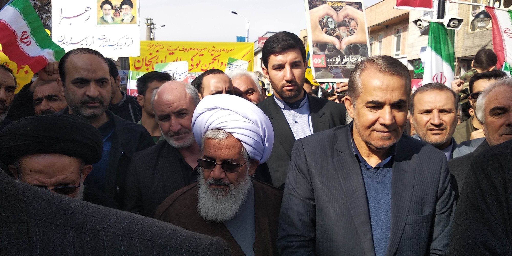 راهپیمایی ۲۲ بهمن ۹۷ در زنجان