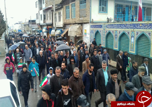 حضور پرشور دیار علویان در جشن چهل سالگی انقلاب اسلامی +تصاویر