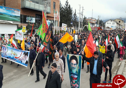 حضور پرشور دیار علویان در جشن چهل سالگی انقلاب اسلامی +تصاویر