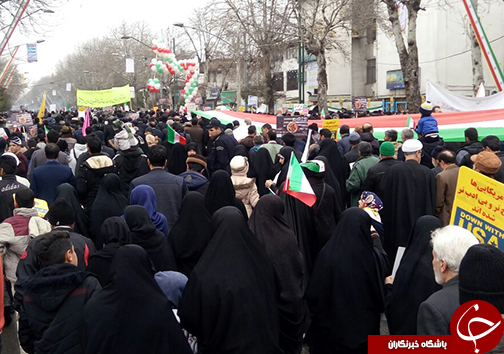 عکس&zwnj;ها و حاشیه&zwnj;های راهپیمایی ۲۲ بهمن ۹۷ شهرستان گرگان