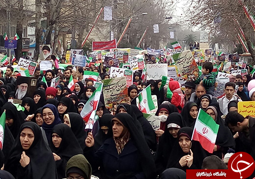 عکس&zwnj;ها و حاشیه&zwnj;های راهپیمایی ۲۲ بهمن ۹۷ شهرستان گرگان
